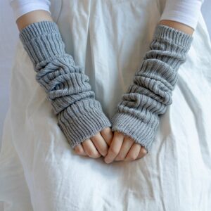 arm warmers gris