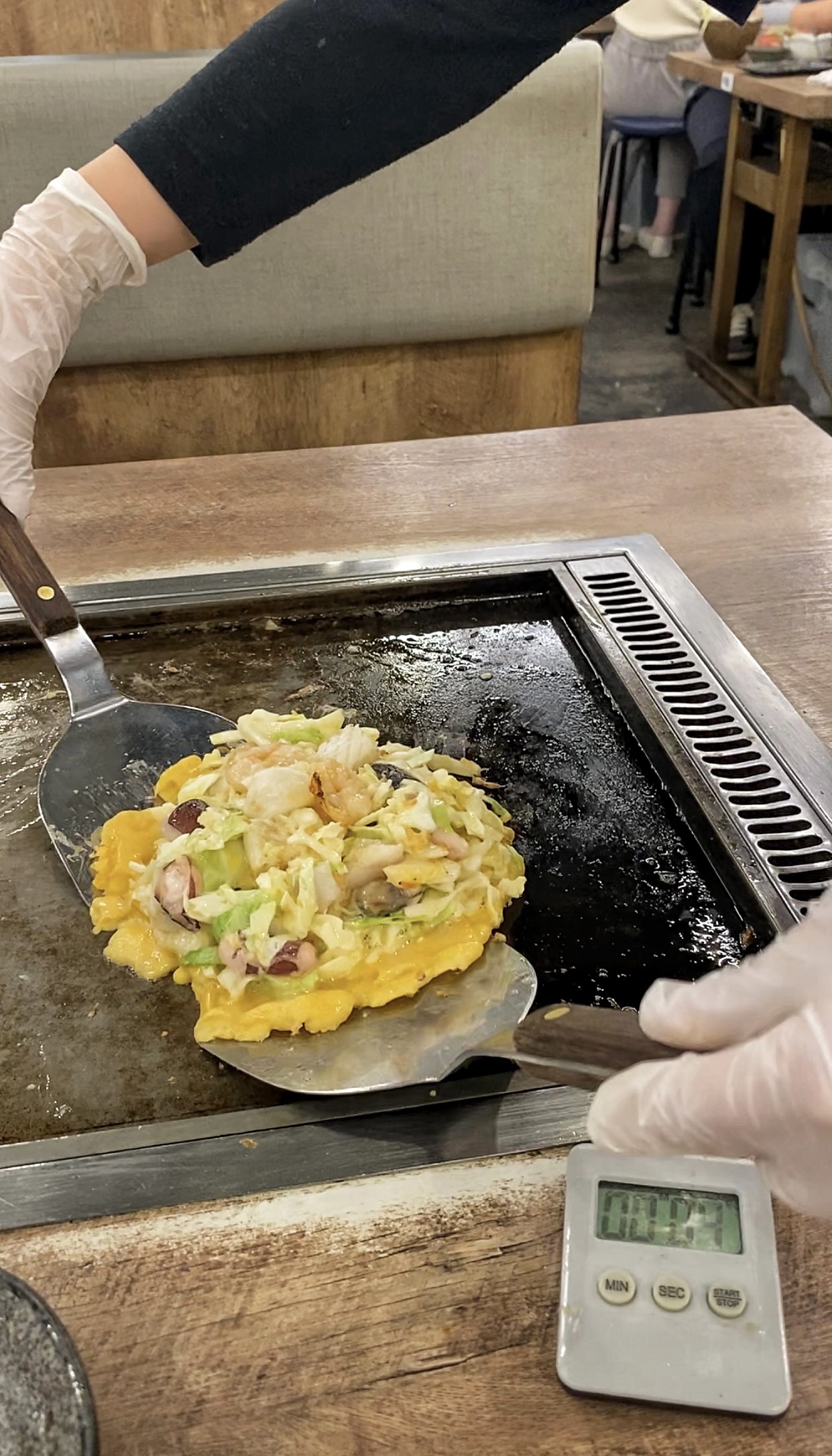 Okonomiyaki à Asakusa Monja Kanoya