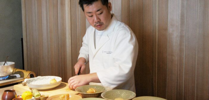 Le chef Akiyoshi Yuichiro