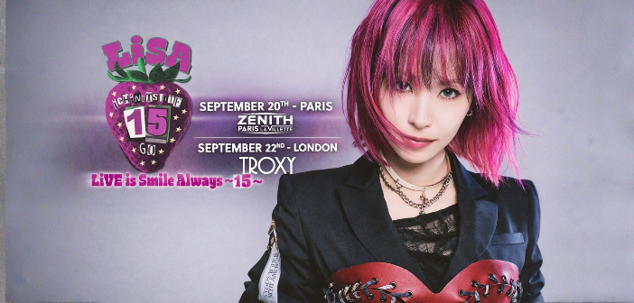 LiSA en concert à Paris : la voix culte de l’anime débarque au Zénith en septembre