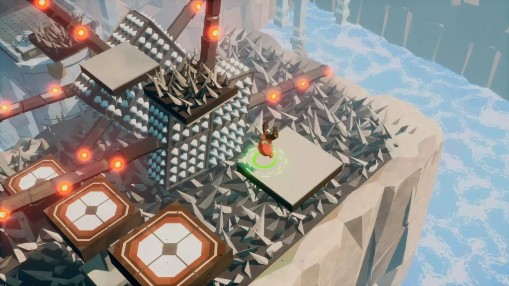 DAMON and BABY - Exploration d'un niveau enneigé