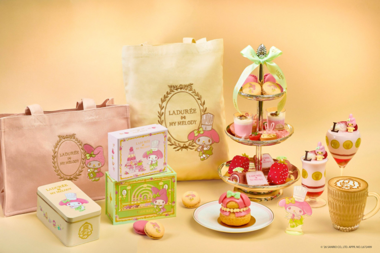 Ladurée s’associe à My Melody pour une collection kawaii